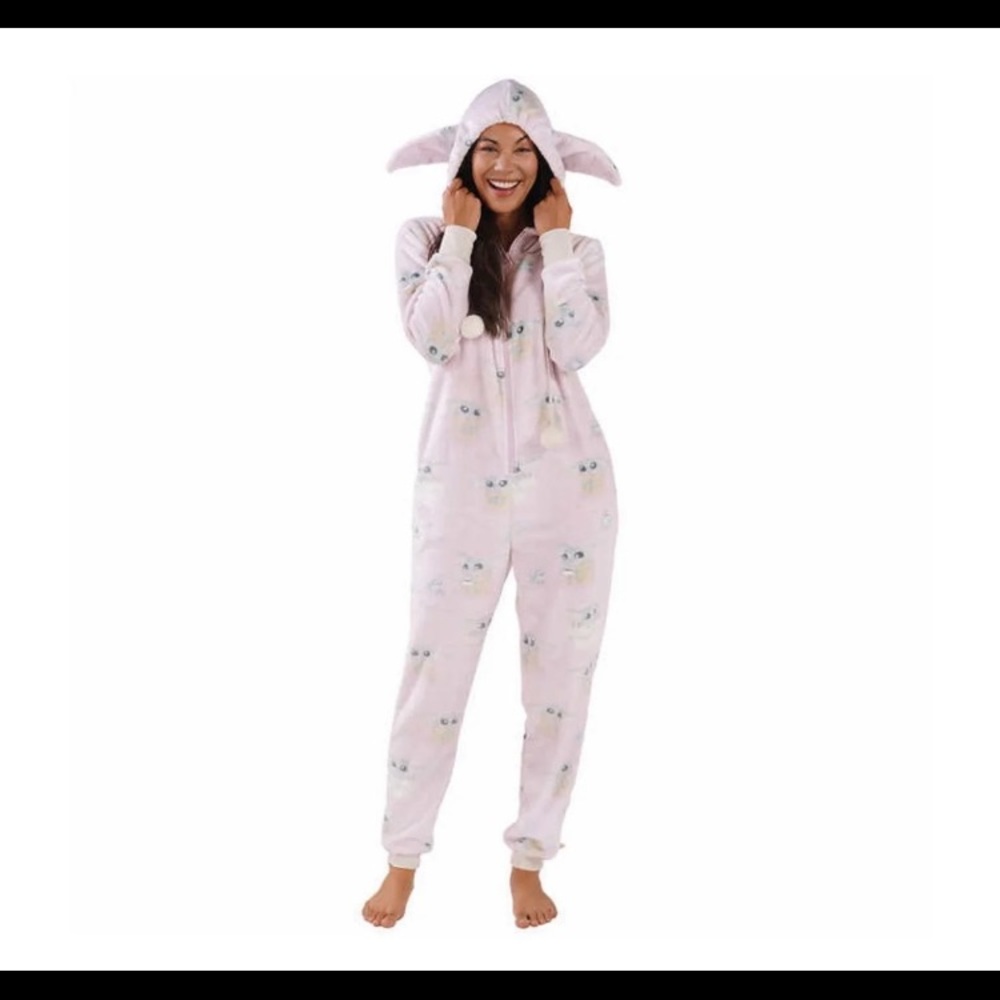 Stars Wars PJ munkimunki adult onesie Grogu baby Yoda pajama